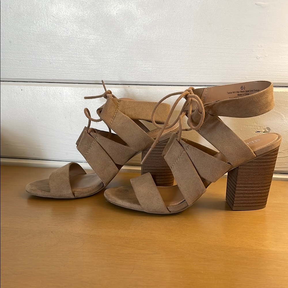 Merona | Women’s Lace Up Heel Sandals
